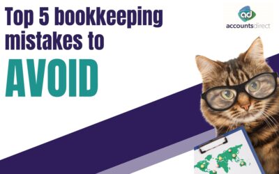 Top 5 Bookkeeping Mistakes to Avoid for Your Small Business