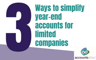 3 ways to simplify year-end accounts for limited companies