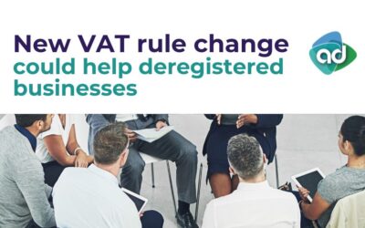 New VAT Rule Change Could Help Deregistered Businesses